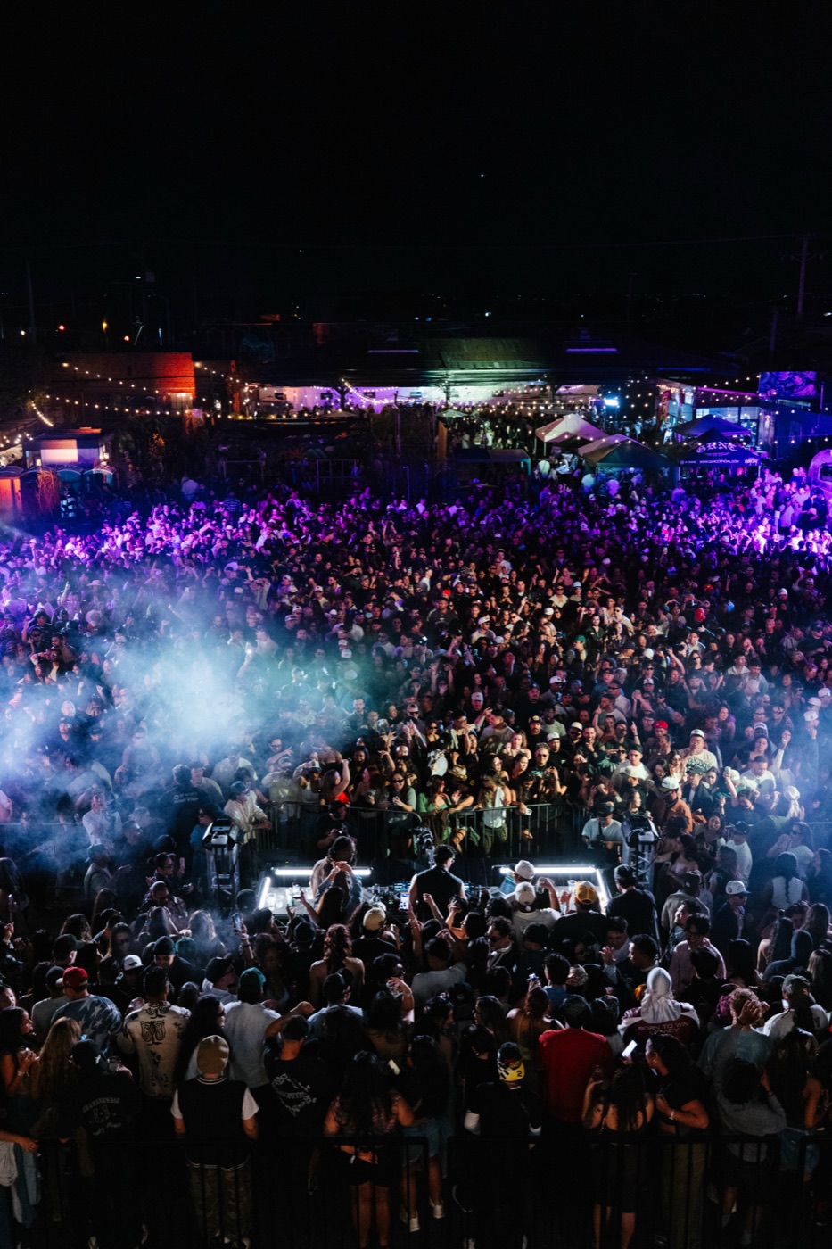 General Admission floor crowd at past Noise Complaints event